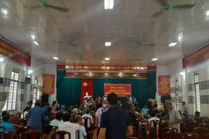 Hội nghị tuyên truyền, chăm sóc giống lúa mới