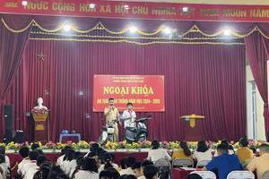 Ngoại khóa An toàn giao thông năm học 2024-2025.