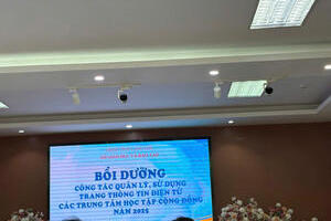 Bồi dưỡng tập huấn