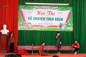 Hội thi "Kể chuyện theo sách" - lan toả văn hoá đọc
